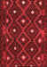 Oriental Red Traditional Area Rugs