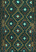 Oriental Turquoise Traditional Rug, con1717turq