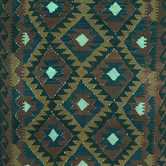 Oriental Turquoise Traditional Rug, con1717turq