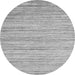 Square Abstract Gray Contemporary Rug, con1718gry