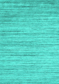 Abstract Turquoise Contemporary Rug, con1718turq