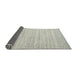 Thickness of Contemporary Pale Silver Gray Modern Rug, con1719