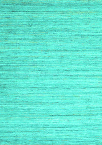 Abstract Turquoise Contemporary Rug, con1719turq