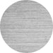 Square Abstract Gray Contemporary Rug, con1719gry