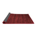 Abstract Red Contemporary Area Rugs