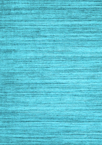 Abstract Light Blue Contemporary Rug, con1720lblu