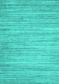 Abstract Turquoise Contemporary Rug, con1720turq