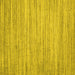 Square Abstract Yellow Contemporary Rug, con1720yw