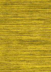 Abstract Yellow Contemporary Rug, con1721yw