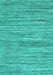 Machine Washable Abstract Turquoise Contemporary Area Rugs, wshcon1721turq