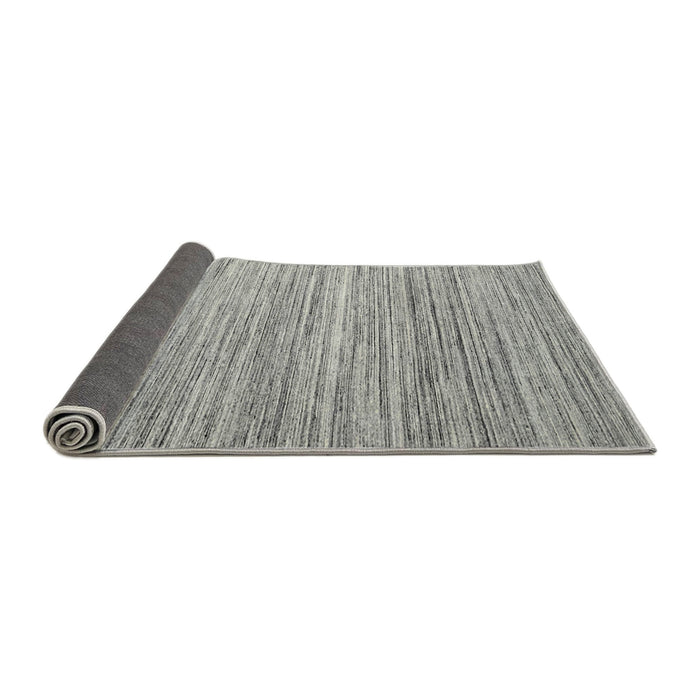 Thickness of Contemporary Gray Modern Rug, con1722