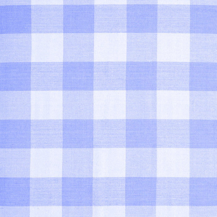 Machine Washable Checkered Blue Modern Rug, wshcon1723blu