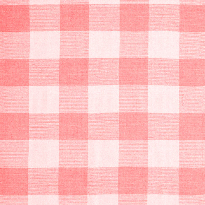 Machine Washable Checkered Red Modern Rug, wshcon1723red