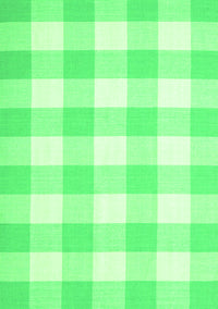 Checkered Green Modern Rug, con1723grn