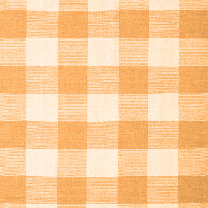 Checkered Orange Modern Rug, con1723org