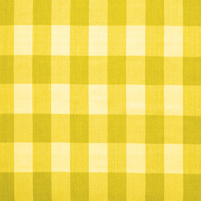 Square Checkered Yellow Modern Rug, con1723yw