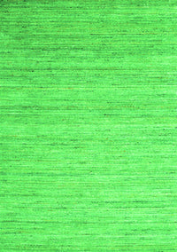 Abstract Green Contemporary Rug, con1724grn