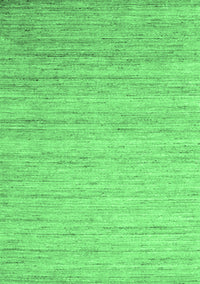 Abstract Emerald Green Contemporary Rug, con1724emgrn