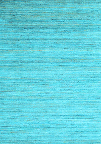 Abstract Light Blue Contemporary Rug, con1724lblu