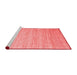 Contemporary Red Washable Rugs