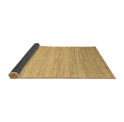 Sideview of Abstract Brown Contemporary Rug, con1724brn