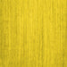 Square Abstract Yellow Contemporary Rug, con1725yw