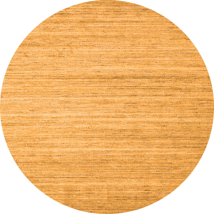 Square Abstract Orange Contemporary Rug, con1725org