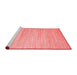 Contemporary Red Washable Rugs