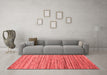 Contemporary Red Washable Rugs