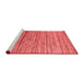 Contemporary Red Washable Rugs