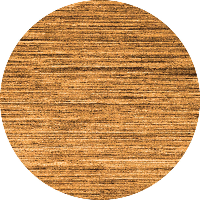 Square Abstract Orange Contemporary Rug, con1726org