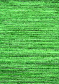 Abstract Green Contemporary Rug, con1727grn