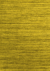 Abstract Yellow Contemporary Rug, con1728yw