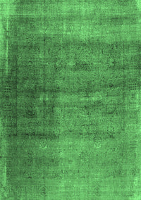 Abstract Emerald Green Contemporary Rug, con1729emgrn