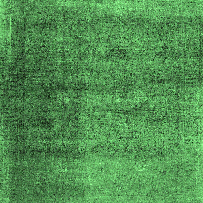 Abstract Emerald Green Contemporary Rug, con1729emgrn