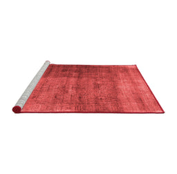 Contemporary Red Washable Rugs