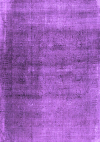 Abstract Purple Contemporary Rug, con1729pur