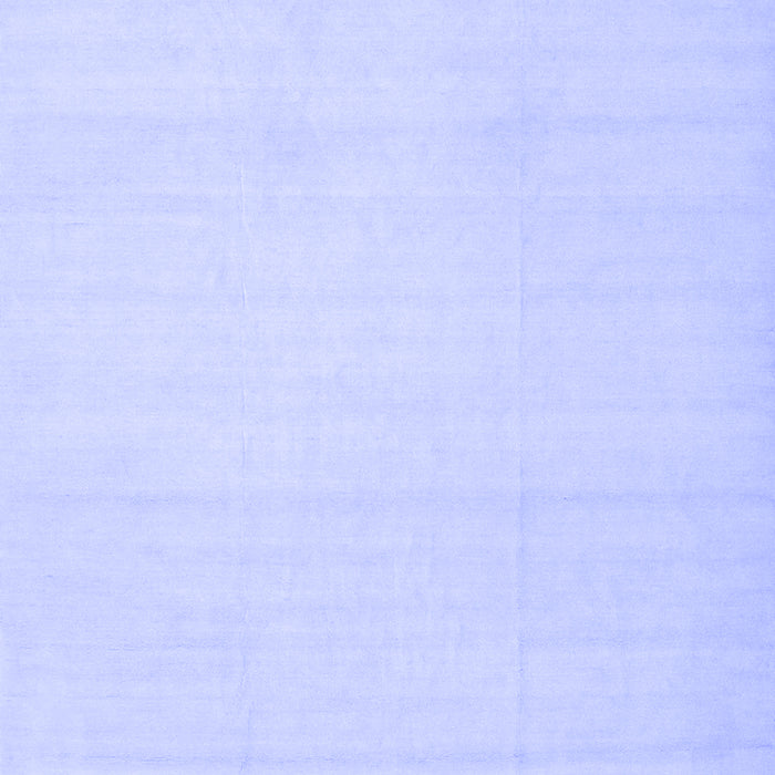 Machine Washable Solid Blue Modern Rug, wshcon172blu