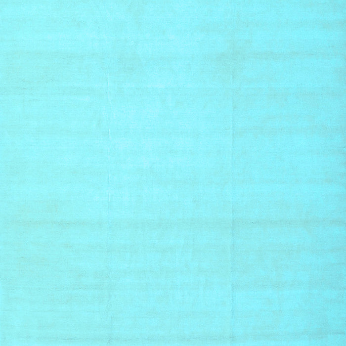 Machine Washable Solid Light Blue Modern Rug, wshcon172lblu