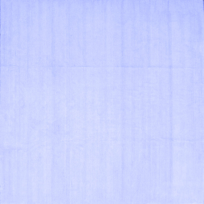 Square Solid Blue Modern Rug, con172blu