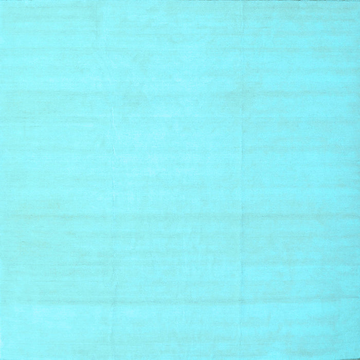 Square Solid Light Blue Modern Rug, con172lblu