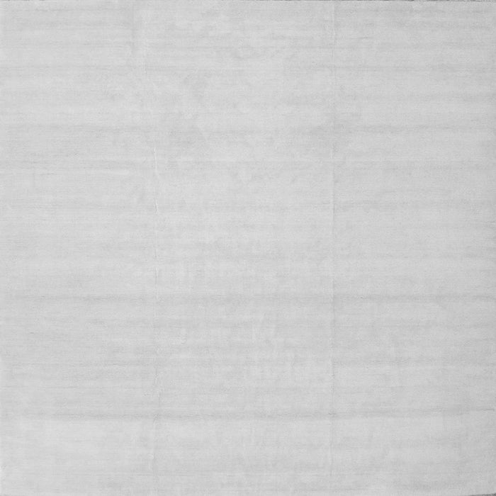 Round Machine Washable Solid Gray Modern Rug, wshcon172gry