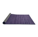 Thickness of Contemporary Purple Modern Rug, con173