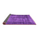 Sideview of Abstract Purple Contemporary Rug, con1730pur