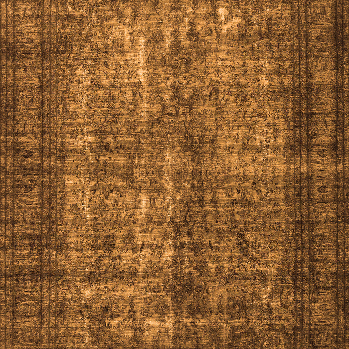 Abstract Orange Contemporary Rug, con1730org