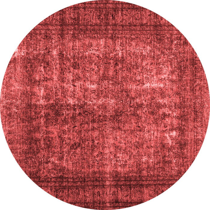 Machine Washable Abstract Red Contemporary Rug, wshcon1730red