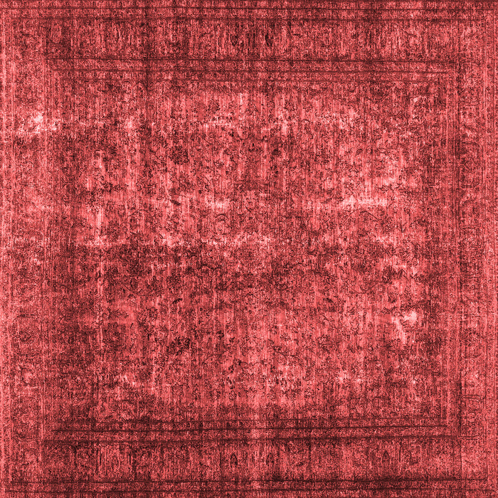 Machine Washable Abstract Red Contemporary Rug, wshcon1730red