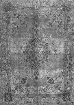Abstract Gray Contemporary Rug, con1731gry