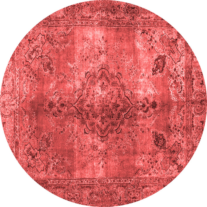 Machine Washable Abstract Red Contemporary Rug, wshcon1731red