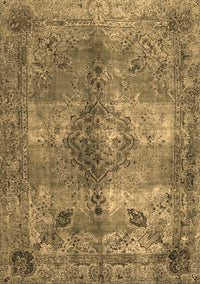 Abstract Brown Contemporary Rug, con1731brn